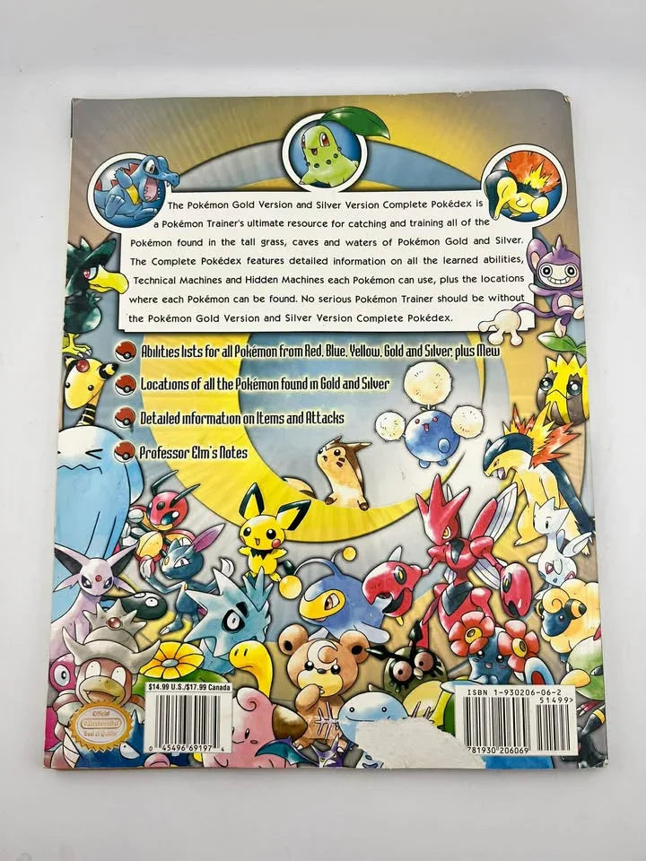Pokemon Gold & Silver Complete Pokedex Strategy Guide