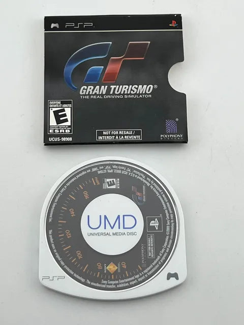 Gran Turismo Not For Resale Playstation Portable PSP