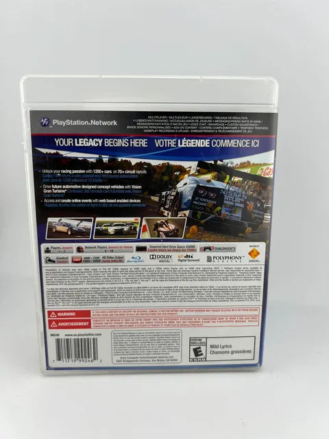 Gran Turismo 6 Playstation 3 PS3