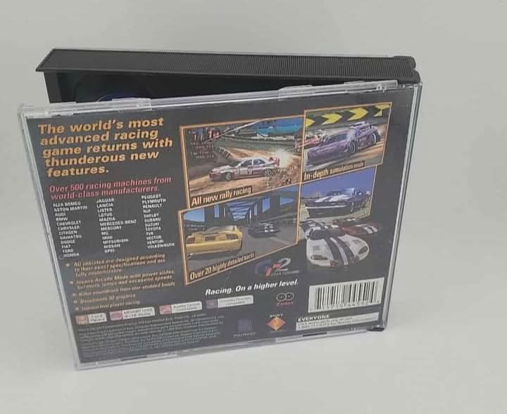 GRAN TURISMO GT 2 GREATEST HITS (PS1 PLAYSTATION)