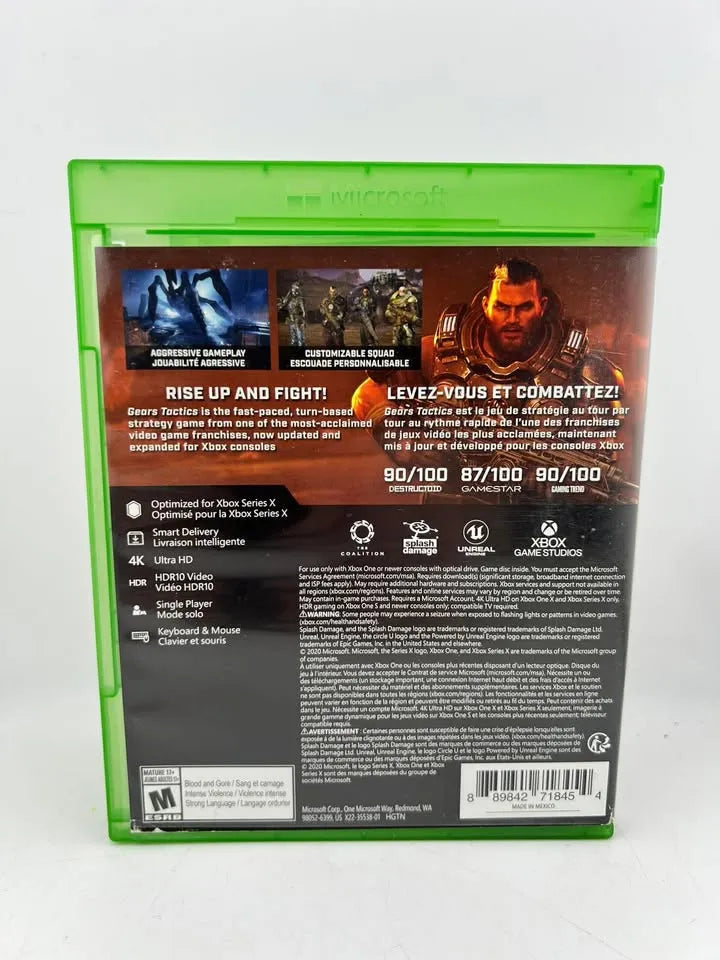 Gears Tactics Xbox One Xone  / Xbox Series Xseries