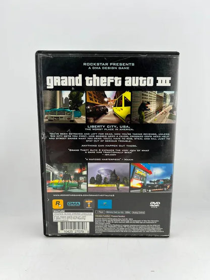 Grand Theft Auto III 3 Playstation 2 PS2