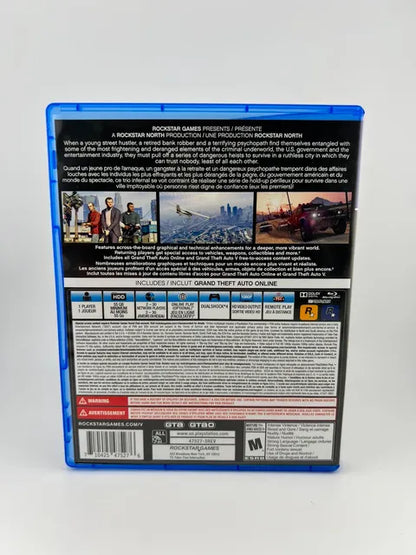 Grand Theft Auto V 5 Playstation 4 PS4