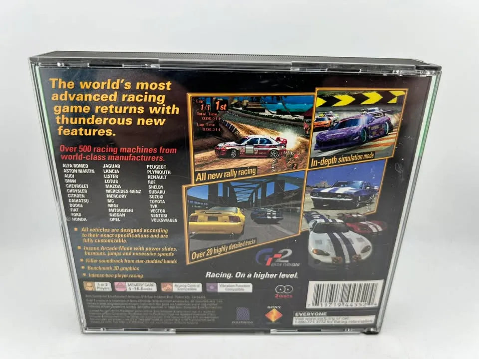 Gran Turismo 2 Greatest Hits Playstation PS1