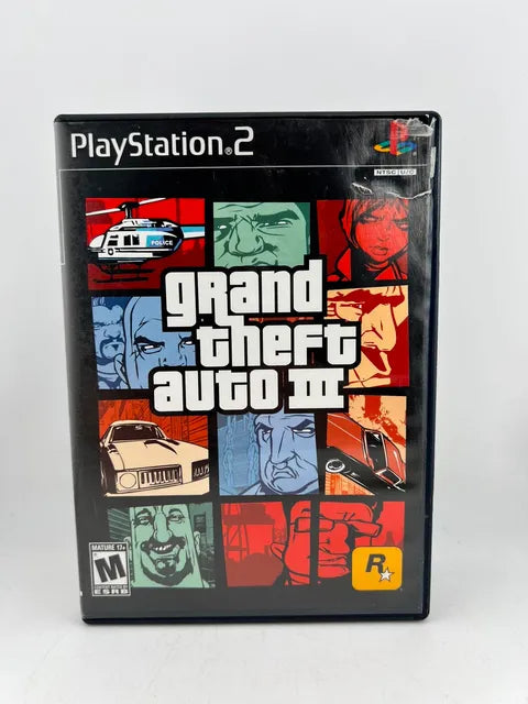 Grand Theft Auto III 3 Playstation 2 PS2