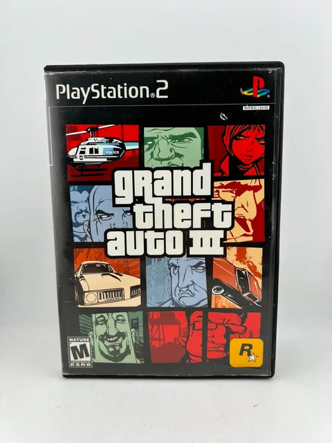 Grand Theft Auto III 3 Playstation 2 PS2