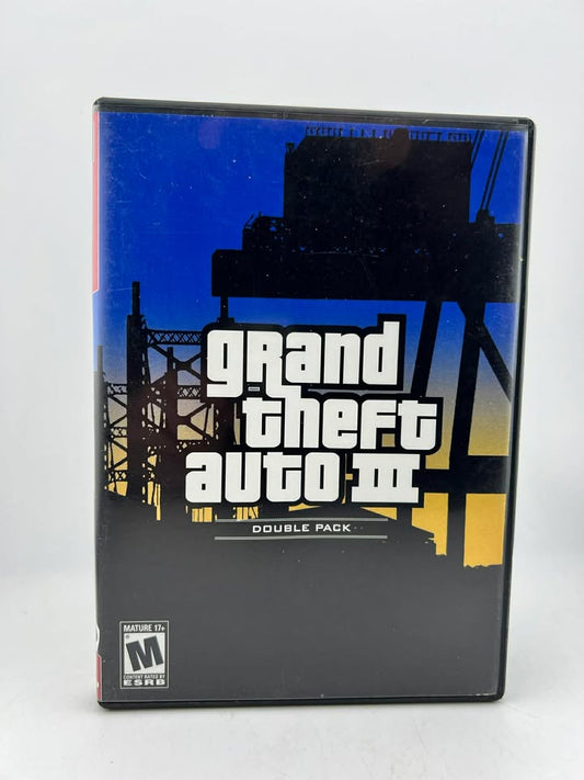 Grand Theft Auto III 3 Greatest Hits Double Pack Playstation 2 PS2