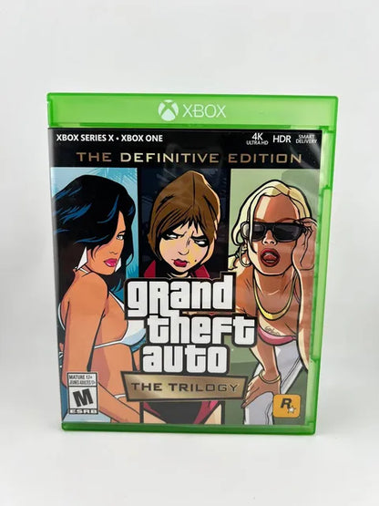 Grand Theft Auto: The Trilogy Definitive Edition Xbox One Xone  / Xbox Series Xseries