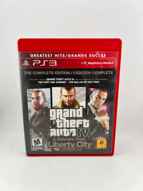 Grand Theft Auto IV Complete Edition Greatest Hits Playstation 3 PS3