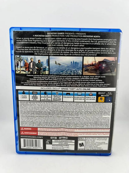 Grand Theft Auto V 5 Playstation 4 PS4