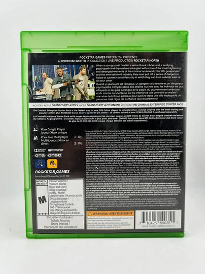 Grand Theft Auto V 5 Premium Edition Xbox One XONE