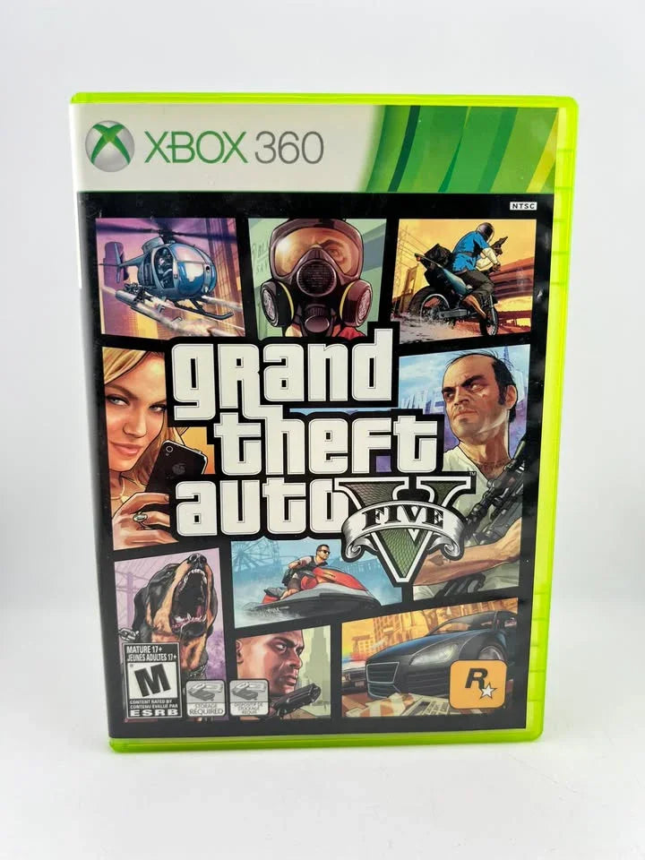 Grand Theft Auto V 5 Xbox 360 X360