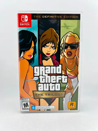 Grand Theft Auto: The Trilogy Definitive Edition Nintendo Switch