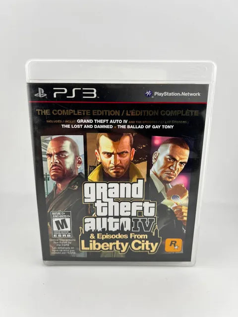 Grand Theft Auto IV 4 Complete Edition Playstation 3 PS3