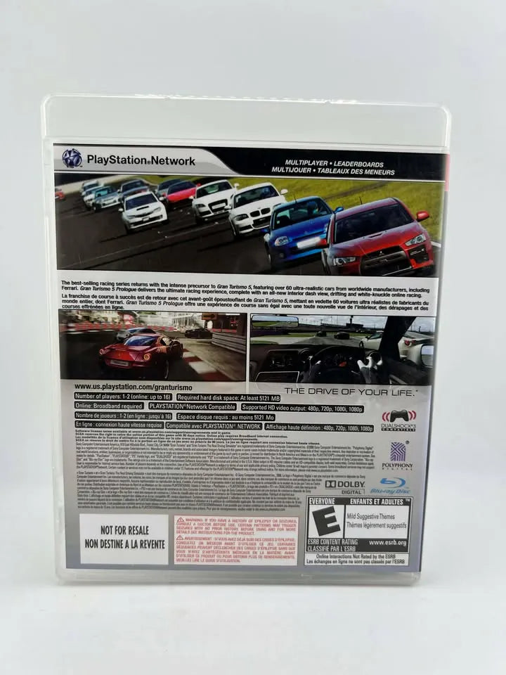 Gran Turismo Gt 5 Prologue Greatest Hits Playstation 3 PS3