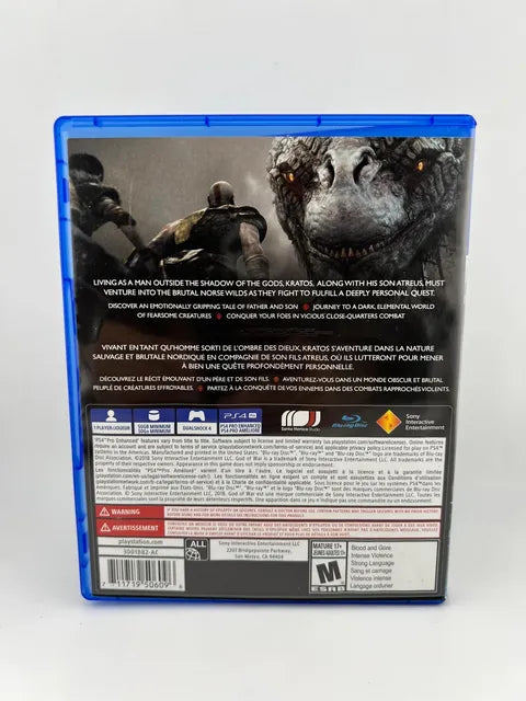 God of War Playstation 4 PS4