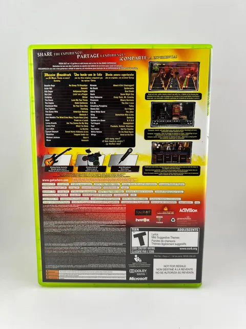 Guitar Hero World Tour Xbox 360 X360