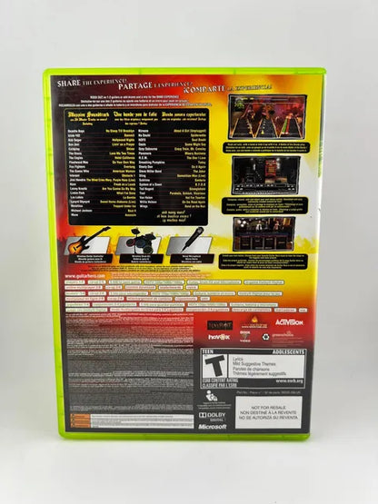 Guitar Hero World Tour Xbox 360 X360