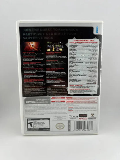 Guitar Hero: Warriors of Rock Nintendo WII