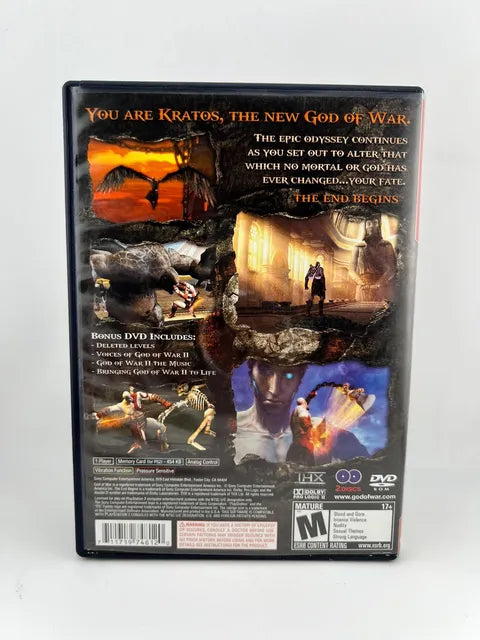 God of War II 2 Greatest Hits Playstation 2 PS2