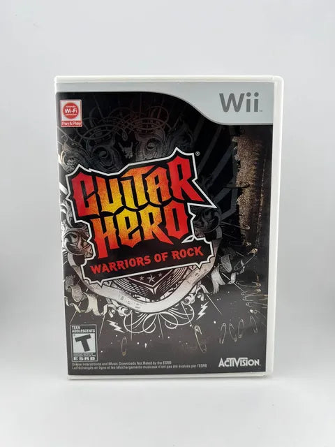 Guitar Hero: Warriors of Rock Nintendo WII