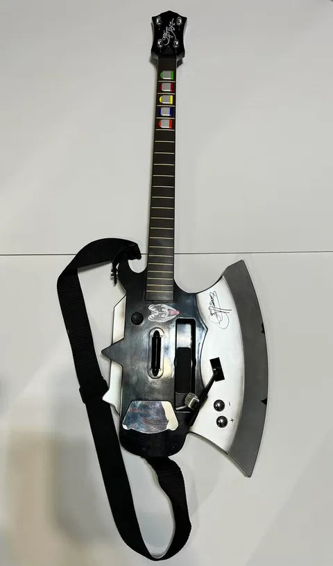 Gene Simmons KISS AXE Guitar Controller Nintendo Wii