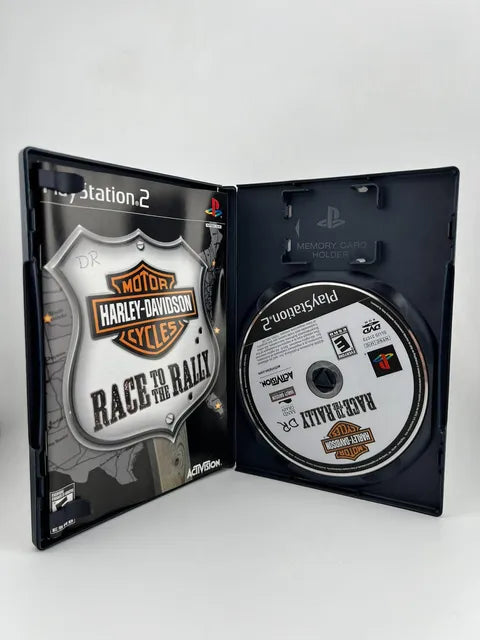 Harley Davidson Motorcycles Race to the Rally Playstation 2 PS2