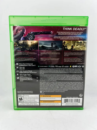 Hitman 2 Xbox One Xone