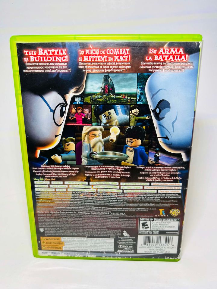 LEGO HARRY POTTER YEARS 5-7 XBOX 360 X360 - jeux video game-x