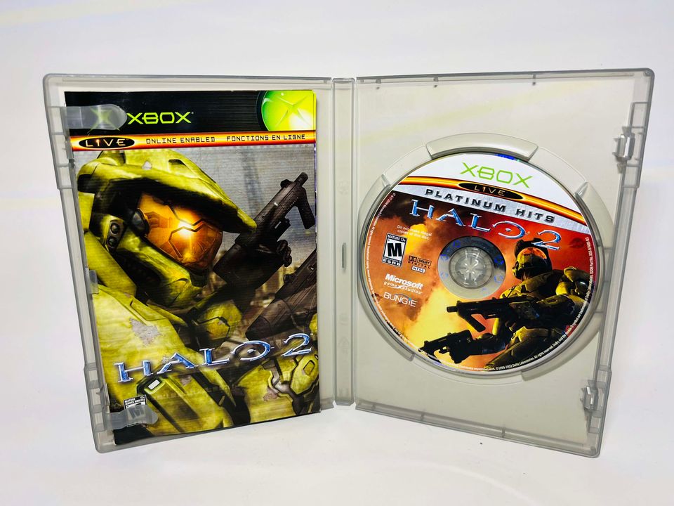 HALO 2 PLATINUM HITS (XBOX) - jeux video game-x