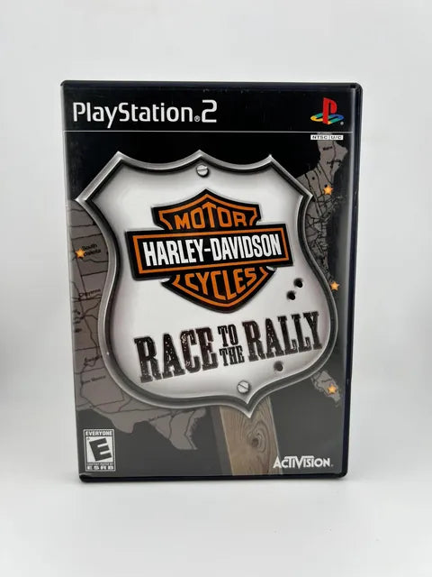Harley Davidson Motorcycles Race to the Rally Playstation 2 PS2