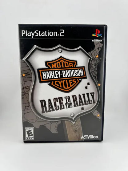 Harley Davidson Motorcycles Race to the Rally Playstation 2 PS2
