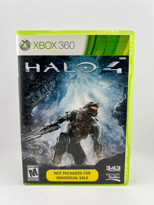 Halo 4 Not For Resale Xbox 360 X360