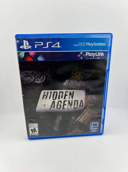 Hidden Agenda Playstation 4 PS4