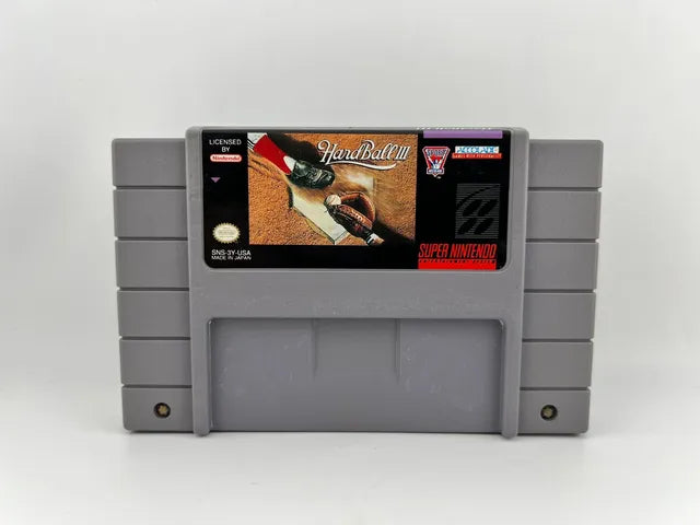 HardBall III 3 Super Nintendo SNES