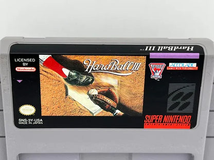 HardBall III 3 Super Nintendo SNES