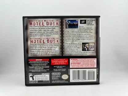 Hotel Dusk Room 215 Nintendo DS