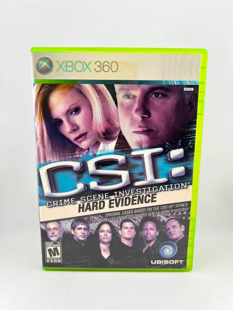 Csi: Crime Scene Investigation Hard Evidence Xbox 360 X360