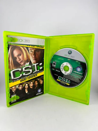 Csi: Crime Scene Investigation Hard Evidence Xbox 360 X360
