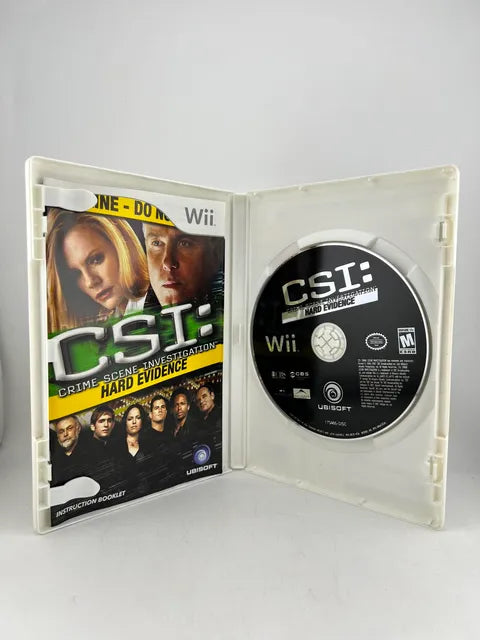 CSI Hard Evidence Nintendo WII