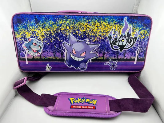 Pokémon TCG Coffret de rangement rigide Gengar & Pokémon Spectre avec bandoulière.