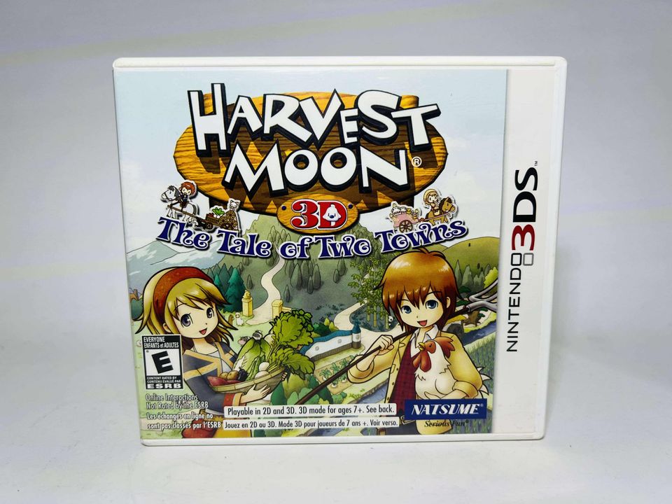 HARVEST MOON: THE TALE OF TWO TOWNS  NINTENDO 3DS - jeux video game-x