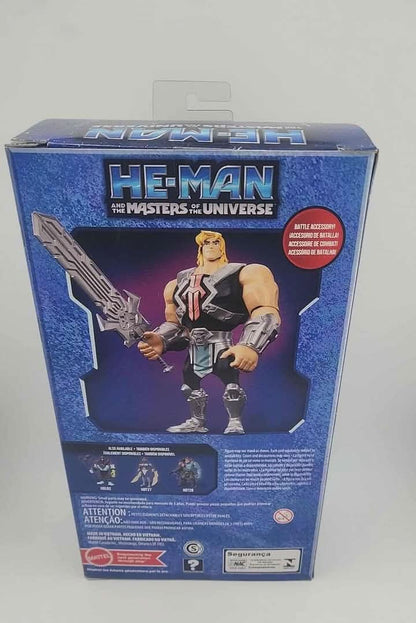 Figurine He-Man and the Masters of the Universe He-Man Large Figure 8.5-inch Collectible Toy mattel