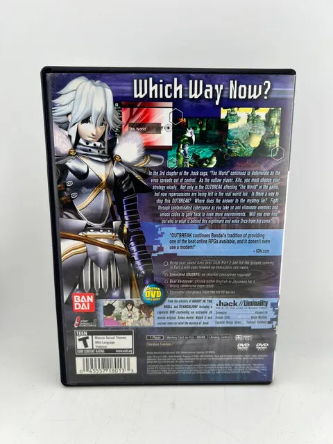 .hack Outbreak Playstation 2 PS2