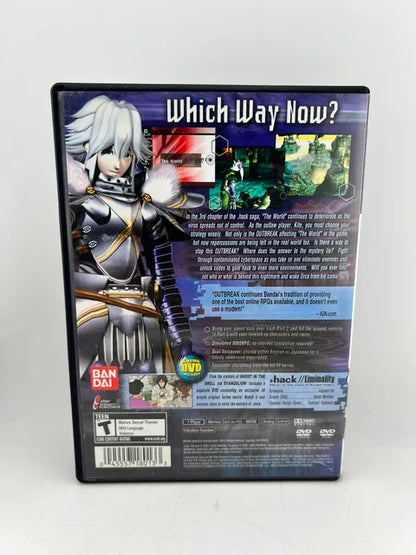 .hack Outbreak Playstation 2 PS2