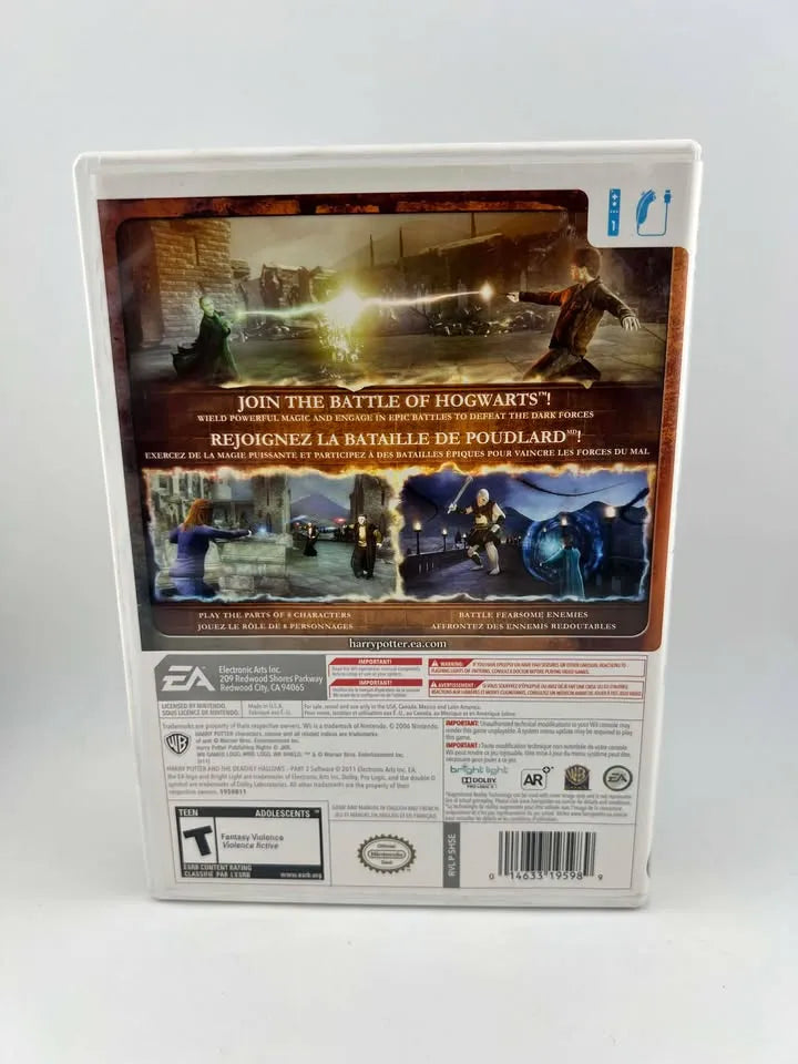 Harry Potter and the Deathly Hallows: Part 2 Nintendo Wii