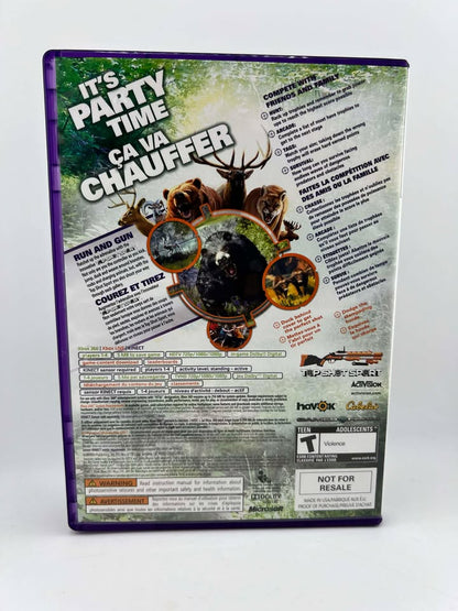 Cabela's Big Game Hunter: Hunting Party Gun XBOX 360 X360