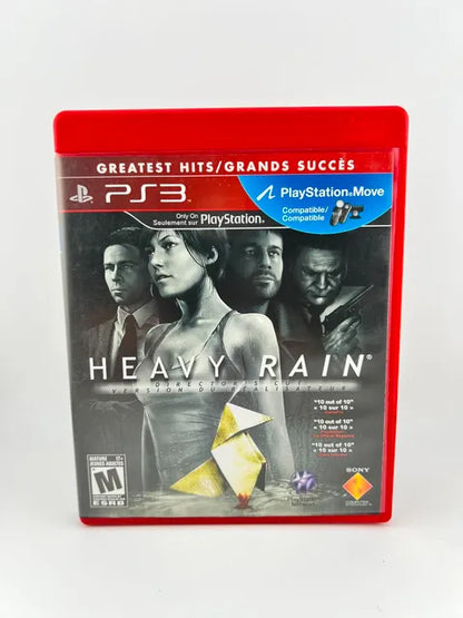 Heavy Rain Director's Cut Greatest Hits Playstation 3 PS3