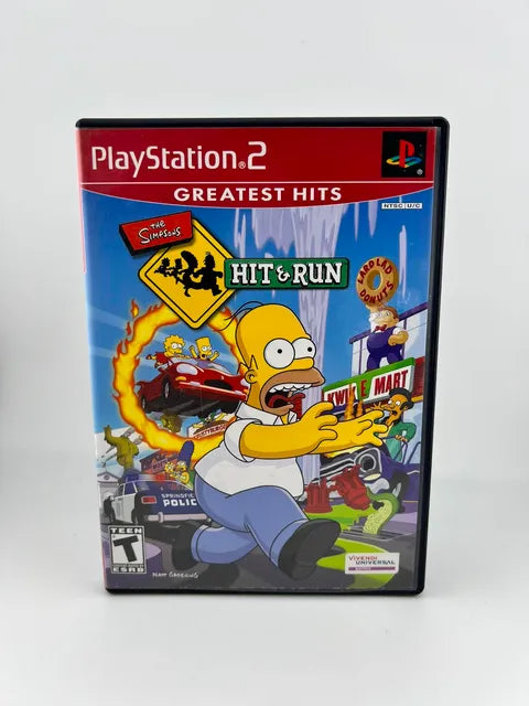 The Simpsons Hit and Run Greatest Hits Playstation 2 PS2