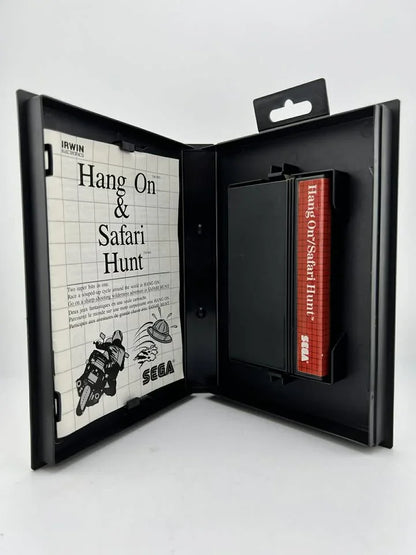 HANG-ON AND SAFARI HUNT SEGA MASTER SYSTEM SMS